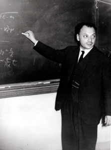 Portrait of Wolfgang Pauli, 1930s.